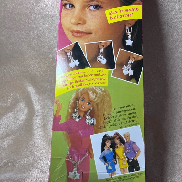 🩷NIB. RARE. Barbie Earring Magic Doll in Pink Outfit - Picture 3 of 5